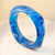 Bracelete Acetato Vintage Azul - comprar online