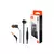 AURICULAR JBL T110 CON MICROFONO IN EAR NEGRO 3,5 MM