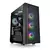 Gabinete Thermaltake H570 TG ARGB negro con vidrio templado y ventiladores RGB en la parte frontal.