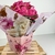 Imagem do Kit 5 Cachepot Papel Decorado, Pote 11/12, Floral Atlanta. (T1)