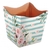 Kit 5 Cachepot Papel Decorado, Pote 11/12, Floral Atlanta. (T1) - comprar online