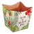 Imagem do Kit 5 Cachepot Papel Decorado, Pote 11/12, Floral Atlanta. (T1)