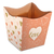 Kit 5 Cachepot Papel Decorado, Pote 15, Floral Atlanta. (T1) - loja online