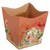 Kit 5 Cachepot Papel Decorado, Pote 11/12, Floral Atlanta. (T1) - loja online