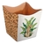 Kit 5 Cachepot Papel Decorado, Pote 11/12, Floral Atlanta. (T1) - comprar online