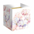 Kit 5 Cachepot Papel Quadrado Decorado 14,5 x 14,5 x 15,5cm, Albano. - loja online