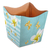 Kit 5 Cachepot Papel Decorado, Pote 15, Floral Atlanta. (T1) - loja online