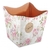 Kit 10 Cachepot Papel Decorado, Pote 15, Floral Atlanta. (T1) - comprar online