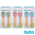 Kit Talheres Colher e Garfo Silicone Bambu Infantil Buba na internet