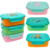 Lancheira Bento Box Pote Inox Infantil Com Divisória Buba