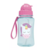 Garrafa Garrafinha Infantil Fun C/ Alça e Canudo 400ml Buba Baby Unicórnio