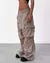 DOUBLE CARGO CAMEL PANT CR