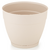 VASO REDONDO BEGE COM PRATO 40x32,7 CM 29,6 L