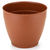 VASO REDONDO TERRACOTA COM PRATO 40 X 32,7 CM 29.6 L