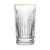 Copo Alto de Cristal com Fio de Ouro Deli Diamante 280ml - Lyor (Unidade) - comprar online