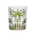 Conjunto de 6 Copos Baixo de Cristal Palm Tree Handpaint - Wolff