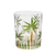 Conjunto de 6 Copos Baixo de Cristal Palm Tree Handpaint - Wolff na internet