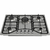 Cooktop a Gás Inox 5 Bocas Oster Trempe Ferro Fundido na internet