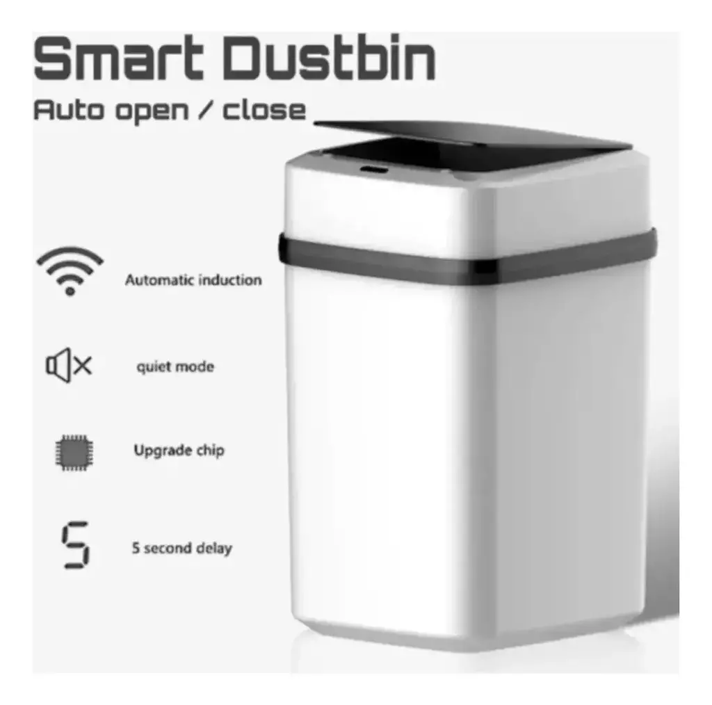 Tachos de basura con tapa automatica new arrivals