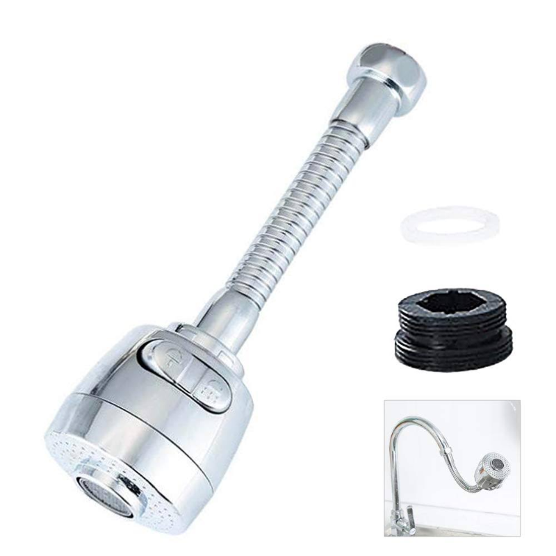 Ducha para canilla con adaptador multifuncion