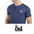 Camiseta azul Derson Imports henley egípcio gola padre na internet