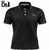 Camisa Polo Preta Com Gola Verde