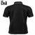 Camisa Polo Preta Masculina Lisa - comprar online