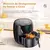 Air Fryer COIBEU® - Fritadeira de Ar Inteligente 5.0L, Digital Touch, 1500W-1700W, 127V - comprar online