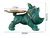 Escultura Decorativa Bulldog com Bandeja e Porta-Trecos - Artesanato Resina - comprar online