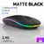 Mouse Sem Fio Wireless Recarregável RGB LED - Silencioso, Ergonômico e Bateria Interna - comprar online