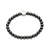 Pulseira shamballa cruz de são bento de prata 925