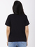 Blusa Unissex Meia Malha Preta - comprar online