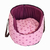 Bolsa Pet Amora 2 em 1 Impermeável Top Realeza - Rosa