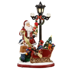 Farol de Santa Claus musical navidad