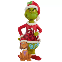 Grinch y Max adorno navidad Jim Shore