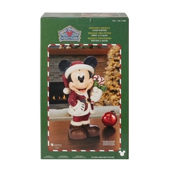 Mickey Mouse Navideño Con Bastón Caramelo Estatua Jim Shore - comprar en línea