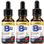 Kit 3 Frascos Vitamina b12 Sabor Frutas Vermelhas em Gotas - loja online