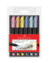 Caneta Hidrográfica SuperSoft Brush c/6 Cores Pastel - Faber Castell