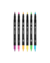 Caneta Dual Brush Estojo c/6 Cores Neon - Cis - comprar online