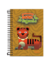 Caderno 1/4 Espiral - 80 Folhas - Safari Animals - Cadersil