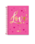 Caderno 1/4 Espiral - 80 Folhas - Its Love - Cadersil - Papelaria Aquarella