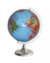 Globo Terrestre 30cm Studio - Base Cromada - Libreria