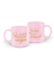 Caneca Porcelana Rosa Psicologia 360ml - Diceart