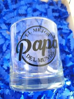 Vaso whiskero personalizado