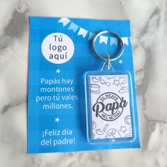 Llavero personalizado dia del padre