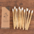 Kit 10 Escovas de Dentes Ultra Finas Eco Friendly Bamboo World - ZaZBazar