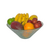 Fruteira de Vidro Centro de Mesa Saladeira 32cm Viva - loja online