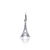 PINGENTE DE PRATA TORRE EIFFEL - comprar online