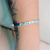 BRACELETE DE PRATA FRASE FELICIDADE