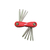 HERRAMIENTA TORX 9 FUNCIONES ROJA - MTI